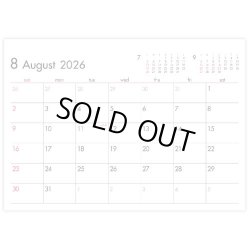 画像3: ６Weeks Calendar（レッド）　＠388円〜(税込)