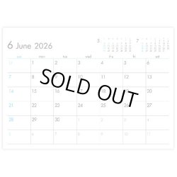 画像4: 6Weeks Calendar（ブルー）  ＠388円〜(税込)