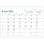 画像4: 6Weeks Calendar（ブルー）  ＠388円〜(税込) (4)