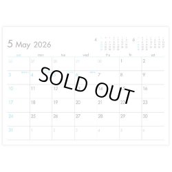 画像3: 6Weeks Calendar（ブルー）  ＠388円〜(税込)