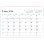 画像3: 6Weeks Calendar（ブルー）  ＠388円〜(税込) (3)