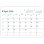 画像2: 6Weeks Calendar（ブルー）  ＠388円〜(税込) (2)