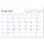 画像3: 6Weeks Calendar（ブルー）  ＠388円〜(税込) (3)