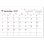 画像4: ６Weeks Calendar（レッド）　＠388円〜(税込) (4)