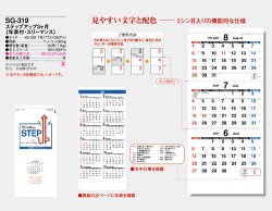 画像5: ステップアップ3ヶ月(年表付・スリーマンス)＠370円〜(税込)