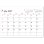画像2: ６Weeks Calendar（レッド）　＠388円〜(税込) (2)