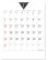 画像1: 6週文字月表　100冊＠430円〜(税込) (1)