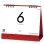 画像1: ６Weeks Calendar（レッド）　＠388円〜(税込) (1)