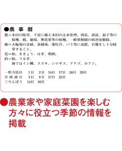 画像3: 色分文字月表(厚口)　潮汐表付＠390 円〜(税込)