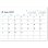 画像4: 6Weeks Calendar（ブルー）  ＠388円〜(税込) (4)