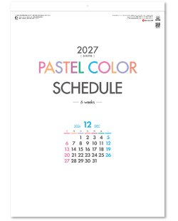 画像2: パステルカラースケジュール-6weeks- ＠390円〜(税込)