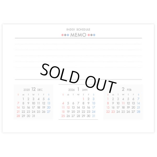 画像3: インデックス・スケジュール  ＠360円〜(税込)