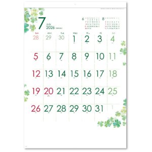 画像: クローバーカレンダーA2＠460円〜(税込)