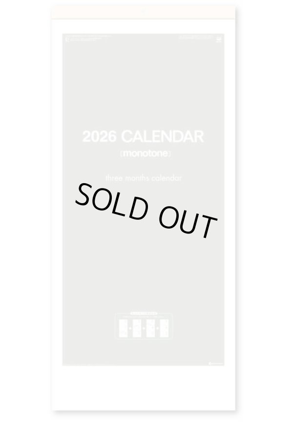 画像2: モノトーン文字(年表付・スリーマンス)＠358円〜(税込)