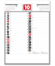 画像3: 予定表文字　晴雨表入り・年間予定表付＠335円〜(税込)