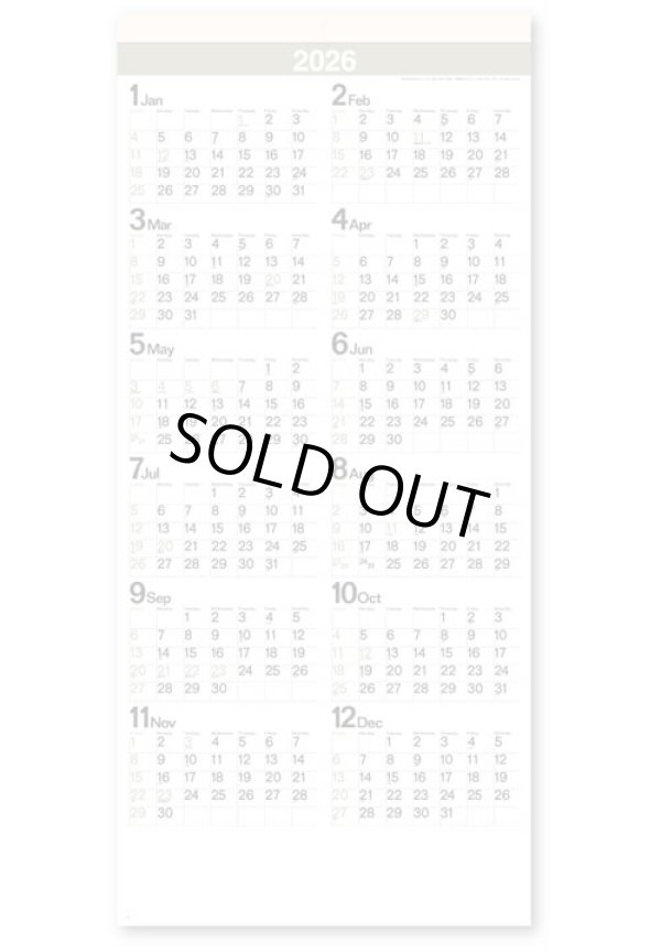 画像4: モノトーン文字(年表付・スリーマンス)＠358円〜(税込)