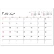 画像2: ６Weeks Calendar（レッド）　＠388円〜(税込)