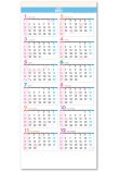 画像4: パステルカラースケジュール(年表付・スリーマンス)＠390円〜(税込)