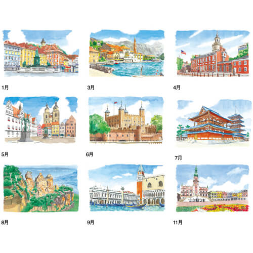 画像4: スケッチ紀行（世界遺産への旅）＠515円〜(税込)